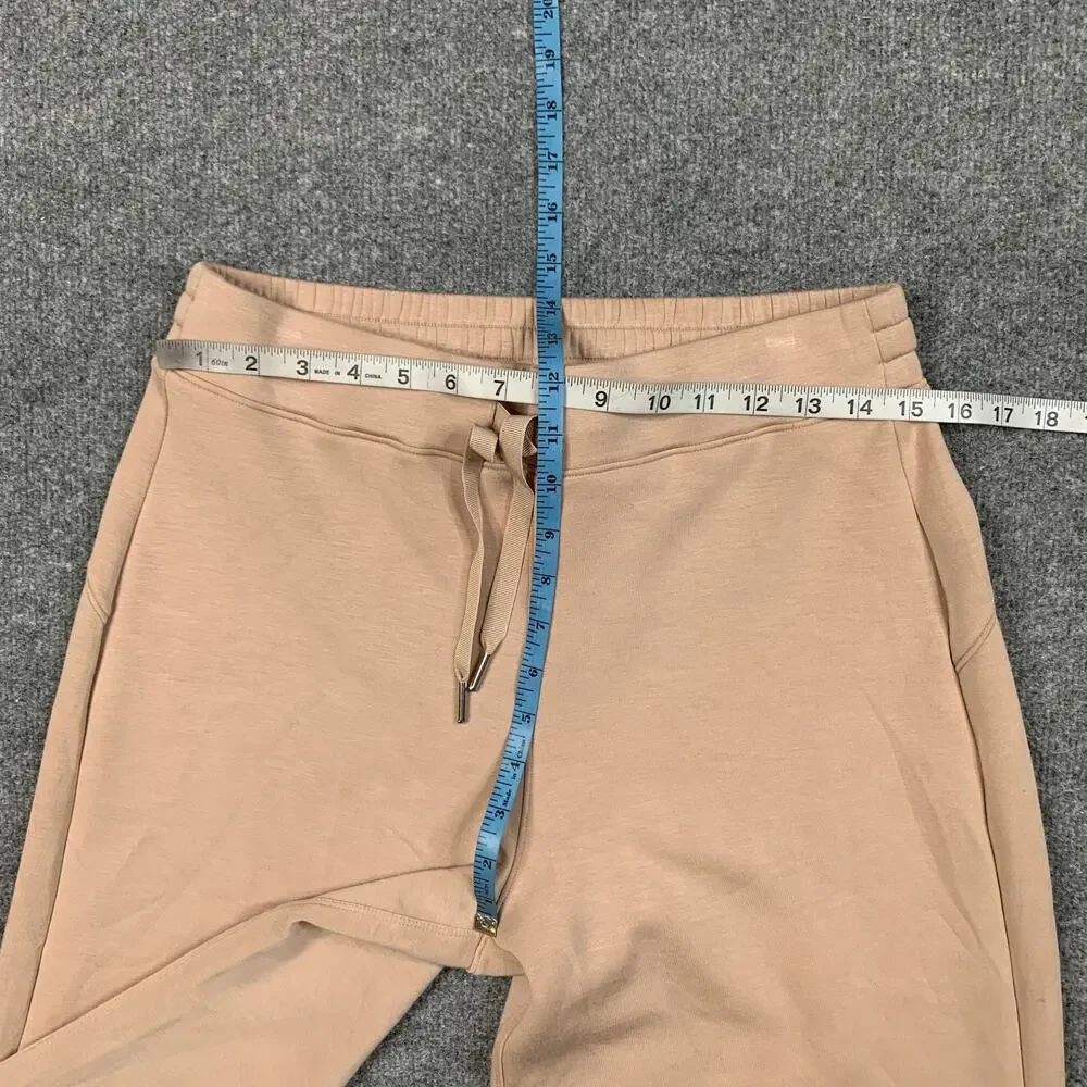 Spanx Pants Womens L Large Sand AirEssentials Wide Leg Drawcord Relax Fit Sweat - Picture 4 of 11